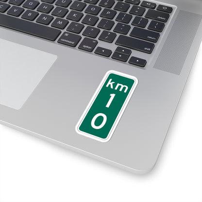 MUTCD-PR D10-2 (Puerto Rico) (Road Sign) STICKER Vinyl Kiss-Cut Decal
