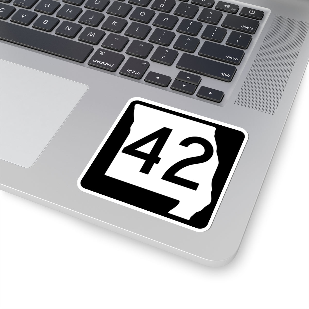 MO-42 (Missouri) (Road Sign) STICKER Vinyl Kiss-Cut Decal
