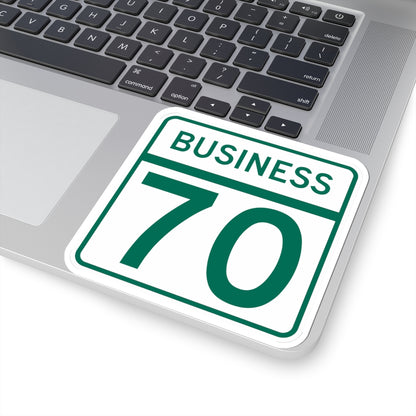 MD Route 70 Business (Maryland) (Road Sign) STICKER Vinyl Kiss-Cut Decal
