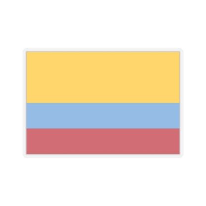 Flag of Venezuela with no coat of arms 1811-1836 (Colombia) STICKER Vinyl Kiss-Cut Decal