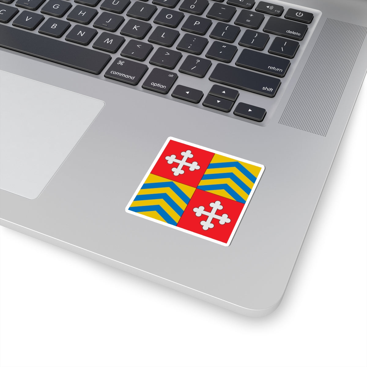 Flag of Jean Cesar Scarcella (Switzerland) STICKER Vinyl Kiss-Cut Decal
