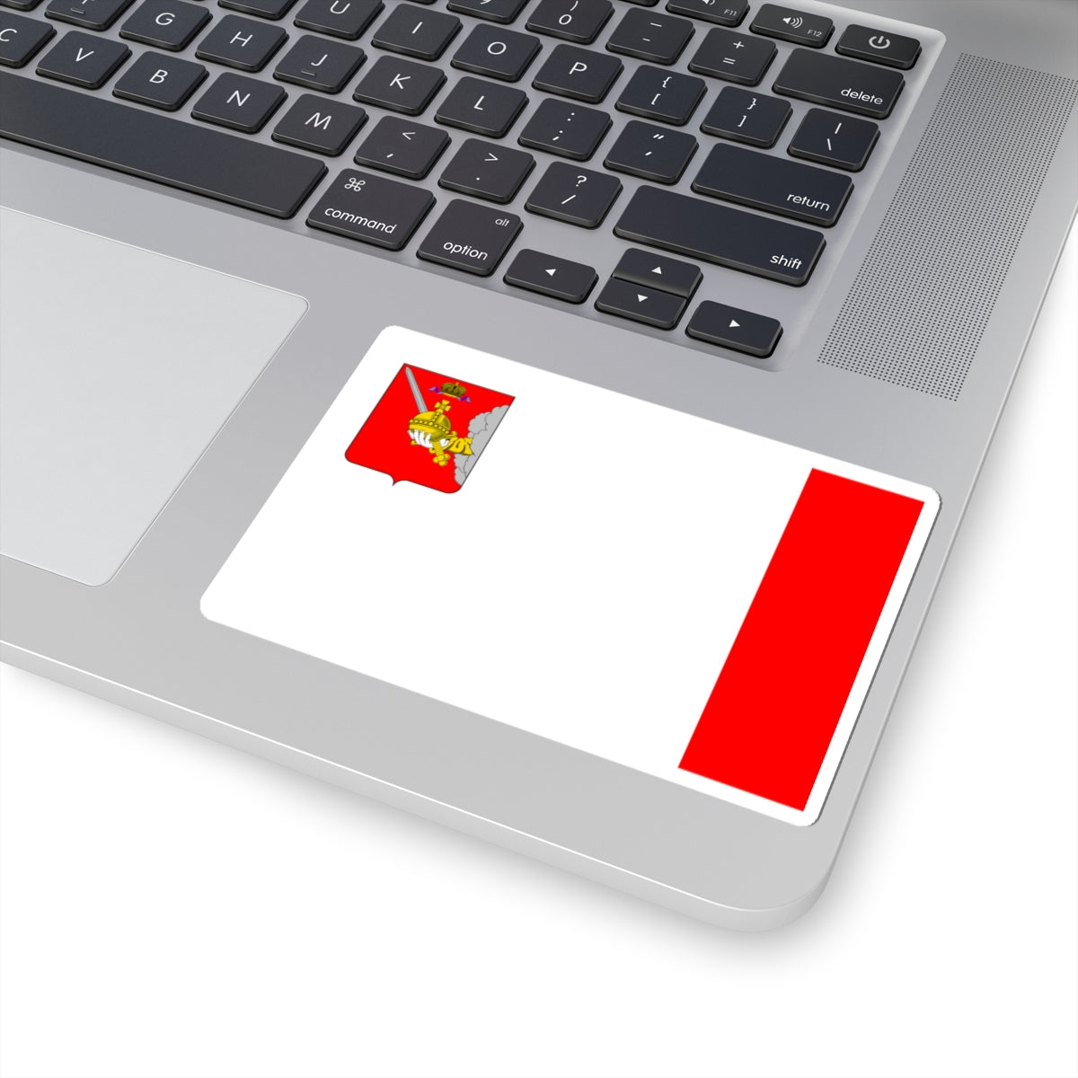 Flag of Vologda oblast (Russia) STICKER Vinyl Kiss-Cut Decal