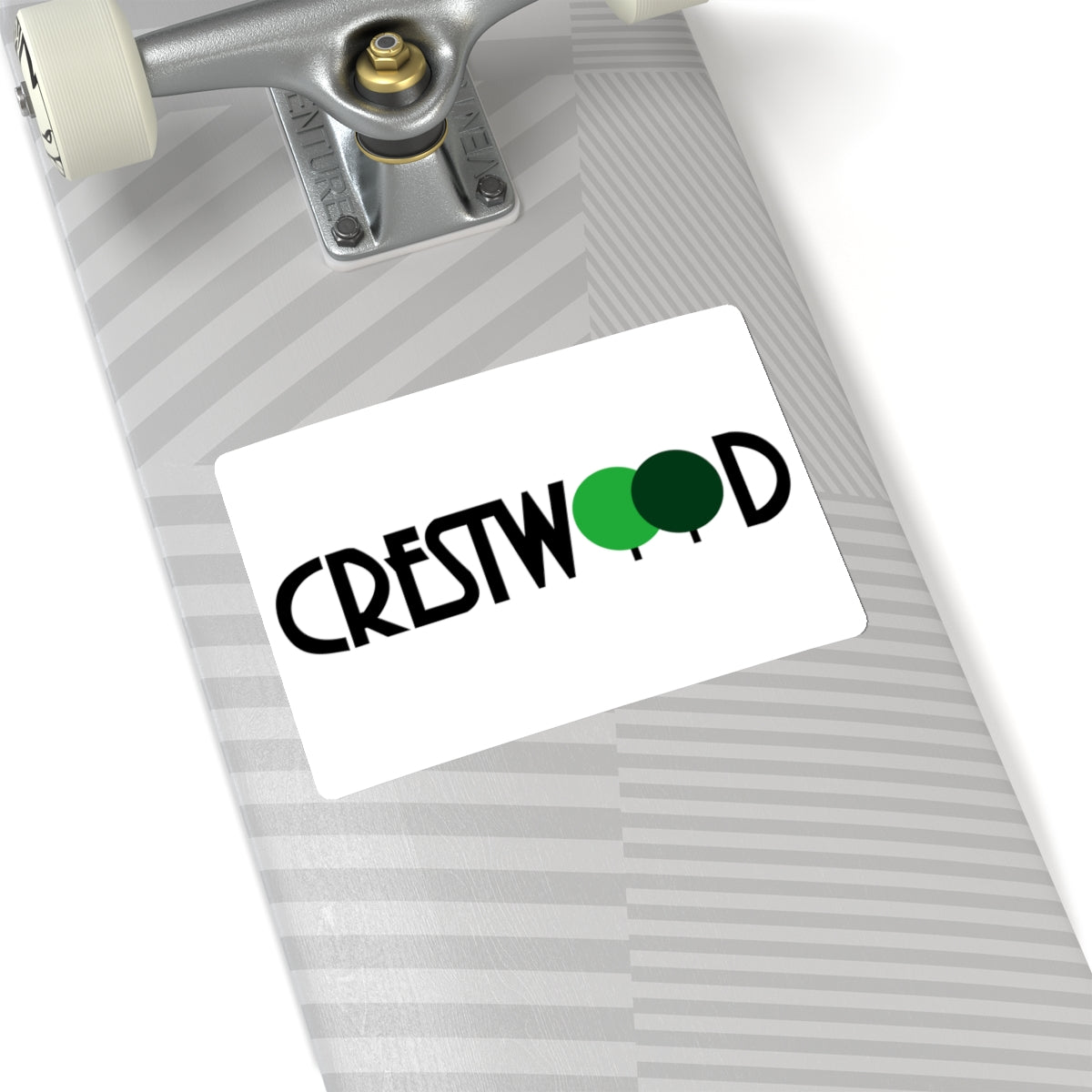 Flag of Crestwood, Missouri - STICKER Vinyl Kiss-Cut Decal