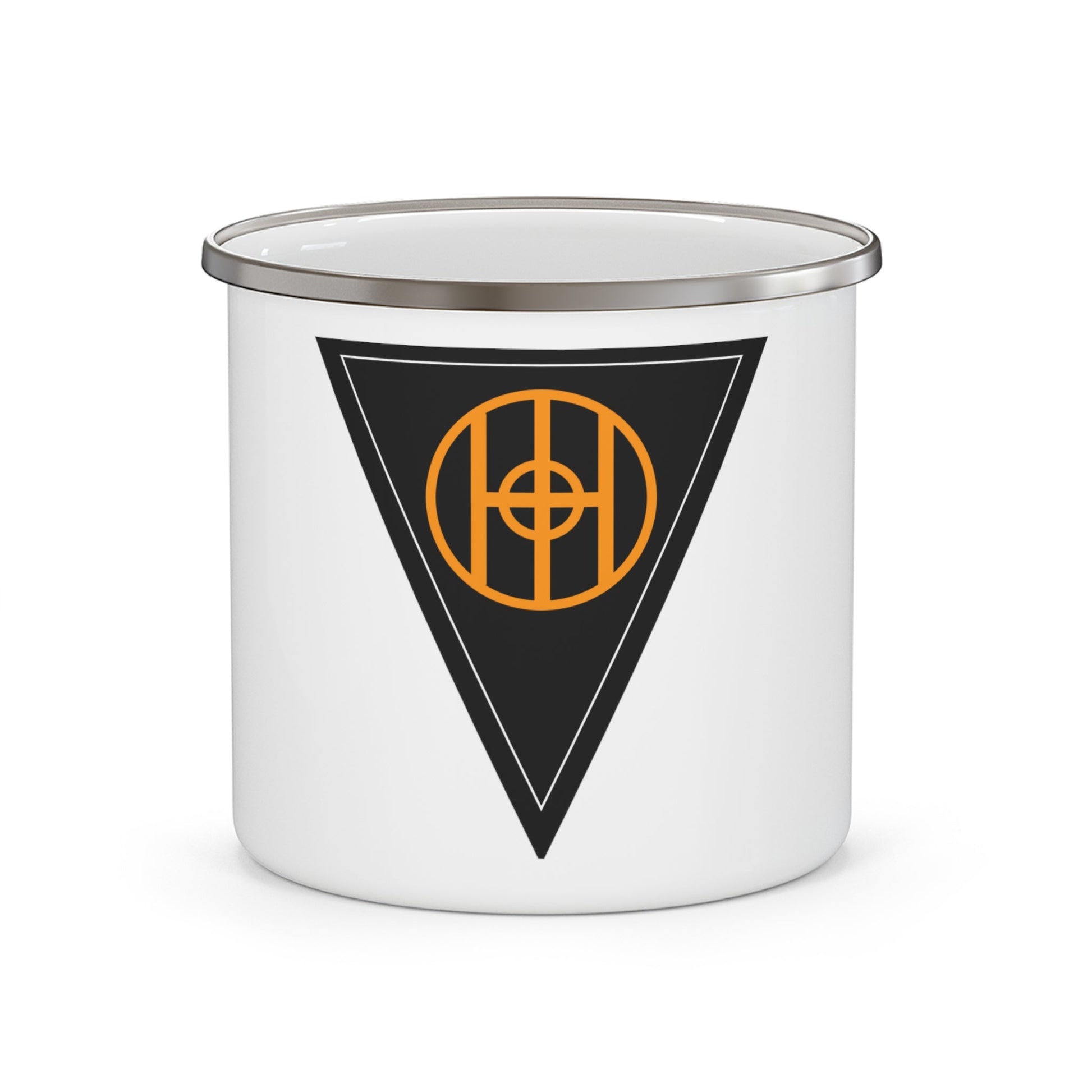 83rd Infantry Division SSI (U.S. Army) 12oz Enamel Mug-12oz-The Sticker Space