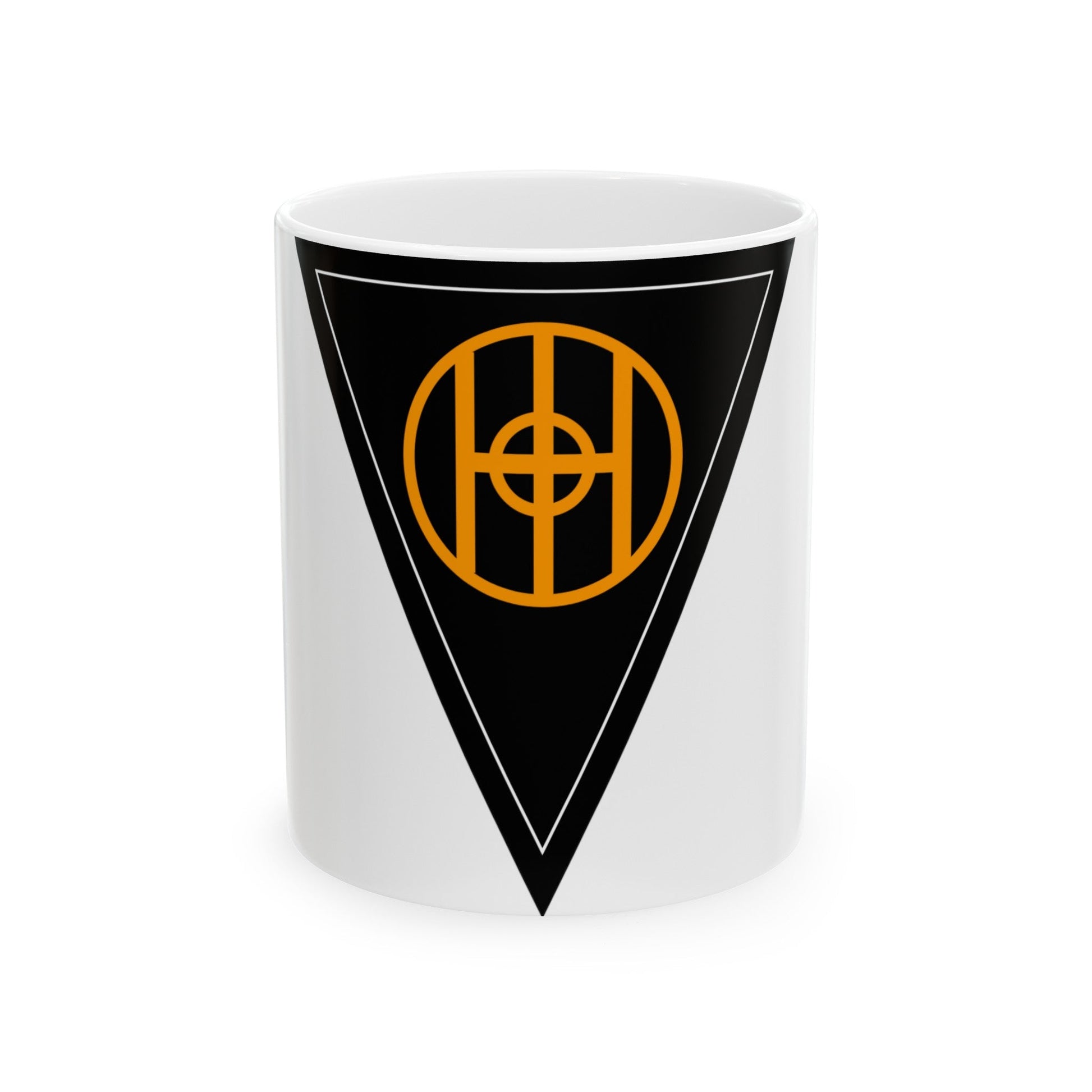 83rd Infantry Division SSI (U.S. Army) White Coffee Mug-11oz-The Sticker Space