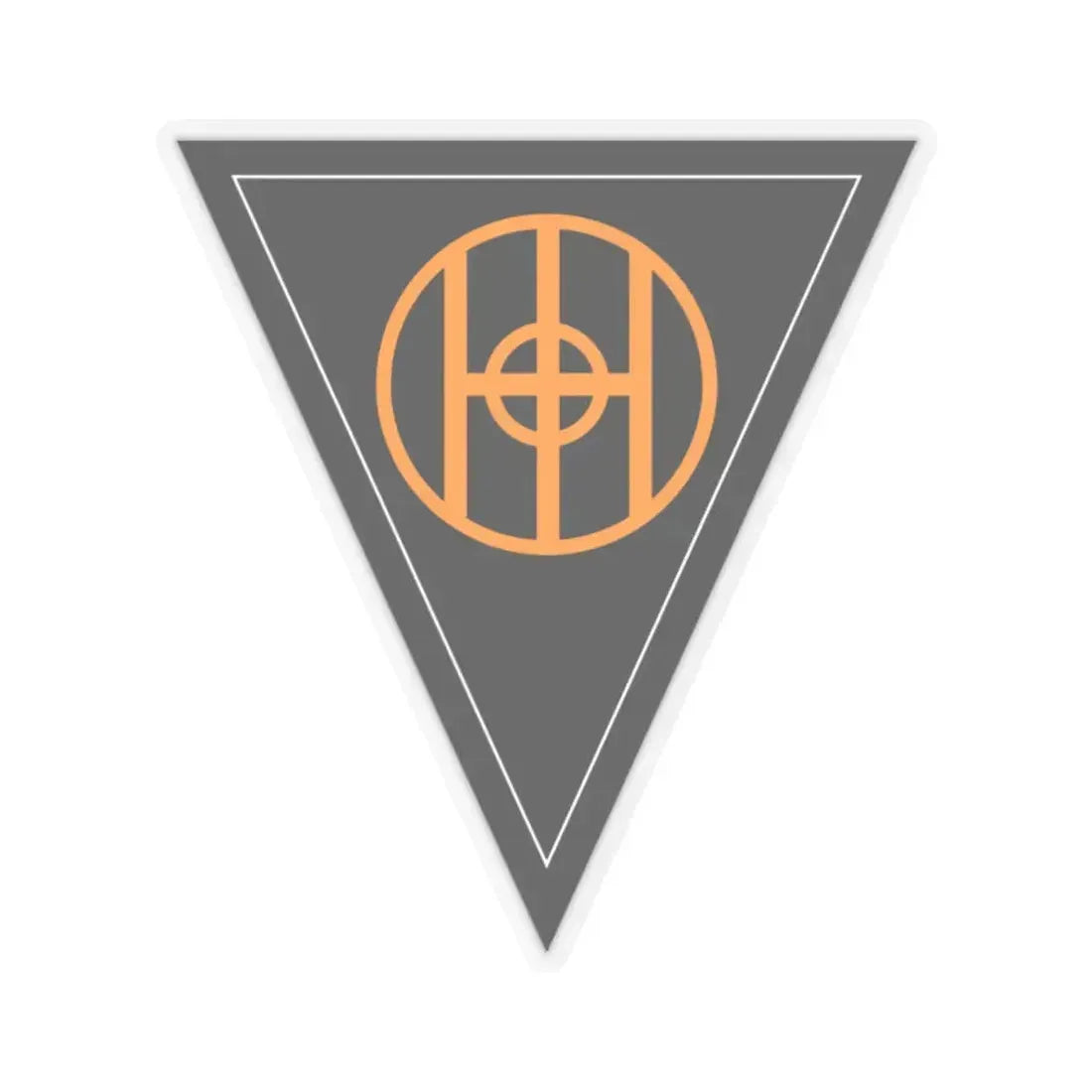 83rd Infantry Division SSI (U.S. Army) STICKER Vinyl Kiss-Cut Decal 2 Inch Transparent - The Sticker Space