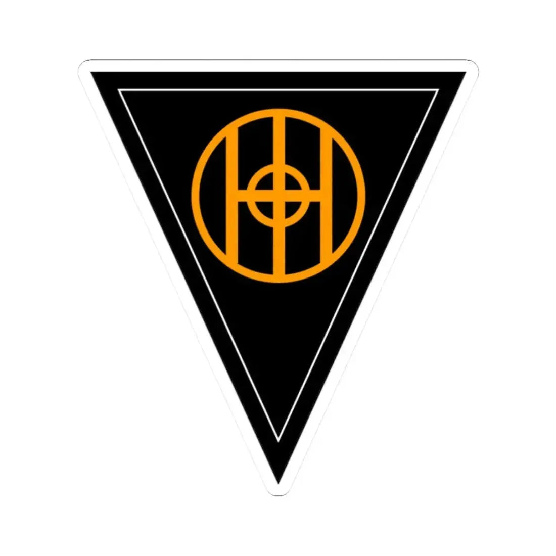 83rd Infantry Division SSI (U.S. Army) STICKER Vinyl Kiss-Cut Decal 2 Inch White - The Sticker Space