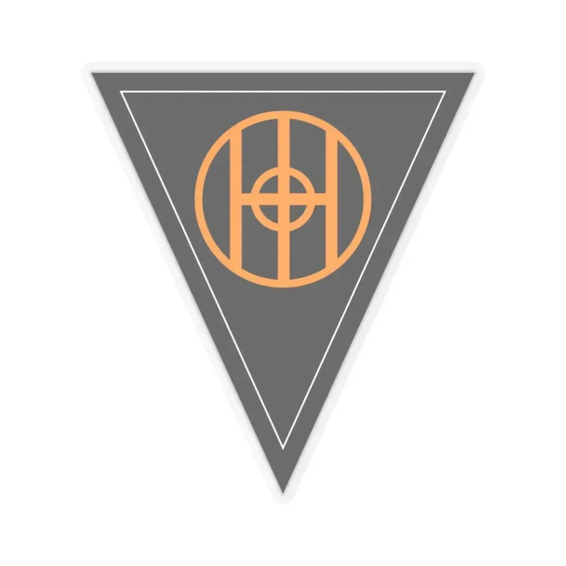 83rd Infantry Division SSI (U.S. Army) STICKER Vinyl Kiss-Cut Decal 3 Inch Transparent - The Sticker Space