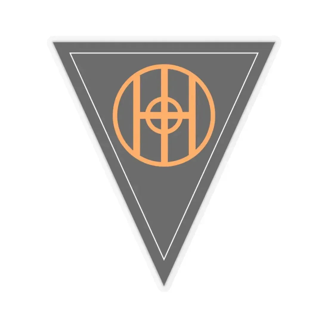 83rd Infantry Division SSI (U.S. Army) STICKER Vinyl Kiss-Cut Decal 6 Inch Transparent - The Sticker Space