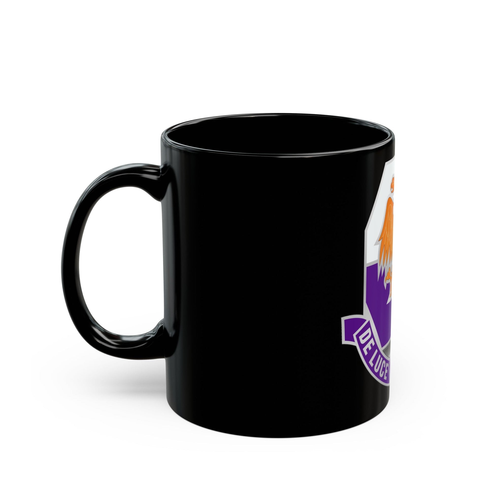 84 Civil Affairs Battalion (U.S. Army) Black Coffee Mug-The Sticker Space