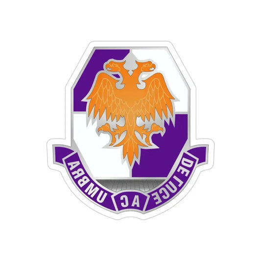84 Civil Affairs Battalion (U.S. Army) REVERSE PRINT Transparent Die-Cut STICKER 6 Inch Die-Cut Transparent - The Sticker Space
