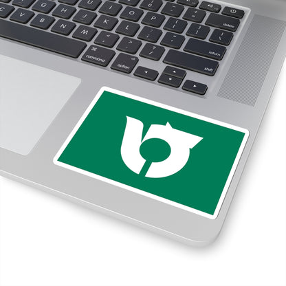 Flag of Shijōnawate Osaka (Japan) STICKER Vinyl Kiss-Cut Decal