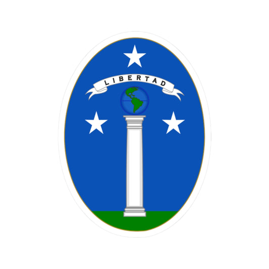 Arms of Chile 1819-1834 (Chile) (Coat of Arms) STICKER Vinyl Kiss-Cut Decal