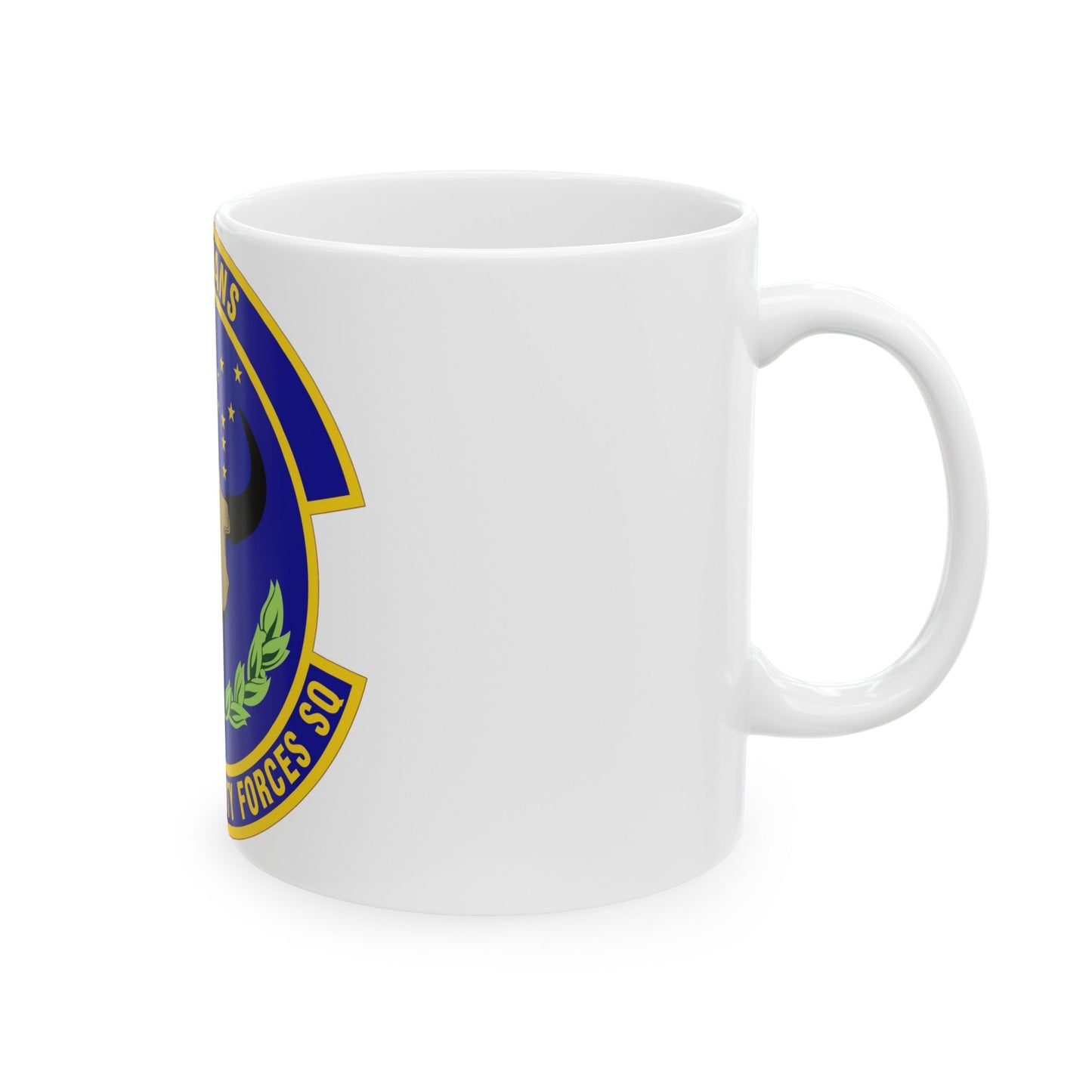 841 Missile Security Forces Squadron AFGSC (U.S. Air Force) White Coffee Mug-The Sticker Space