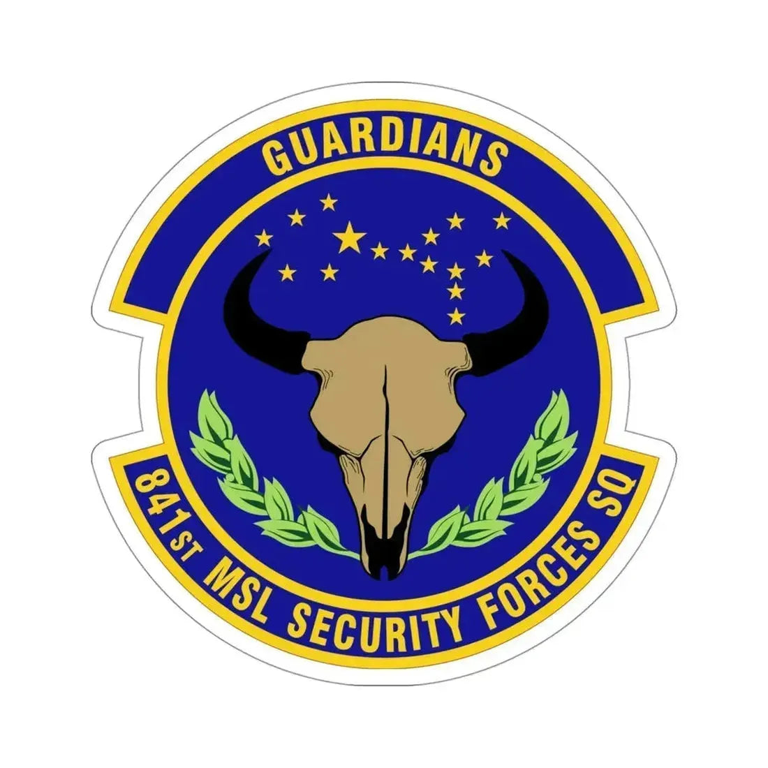 841 Missile Security Forces Squadron AFGSC (U.S. Air Force) STICKER Vinyl Die-Cut Decal 4 Inch - The Sticker Space