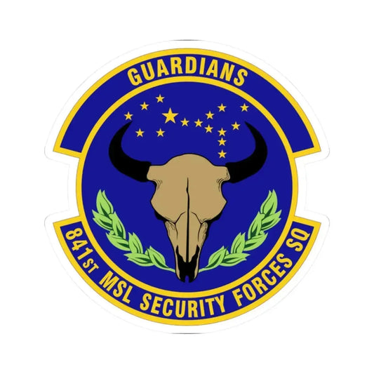 841 Missile Security Forces Squadron AFGSC (U.S. Air Force) STICKER Vinyl Kiss-Cut Decal 2 Inch White - The Sticker Space