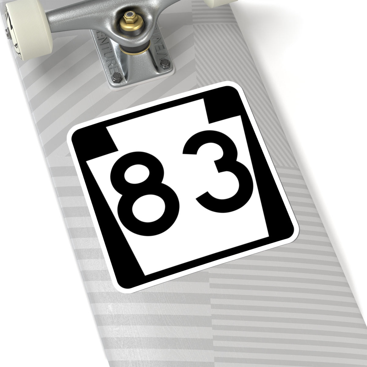PA-83 (Pennsylvania) (Road Sign) STICKER Vinyl Kiss-Cut Decal