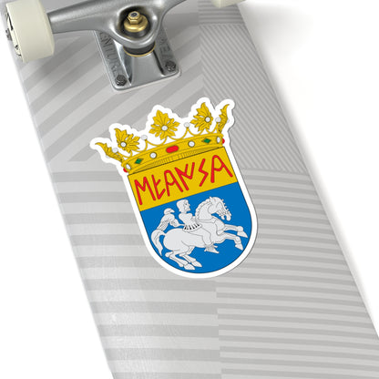 Escudo de Mara (Spain) (Coat of Arms) STICKER Vinyl Kiss-Cut Decal