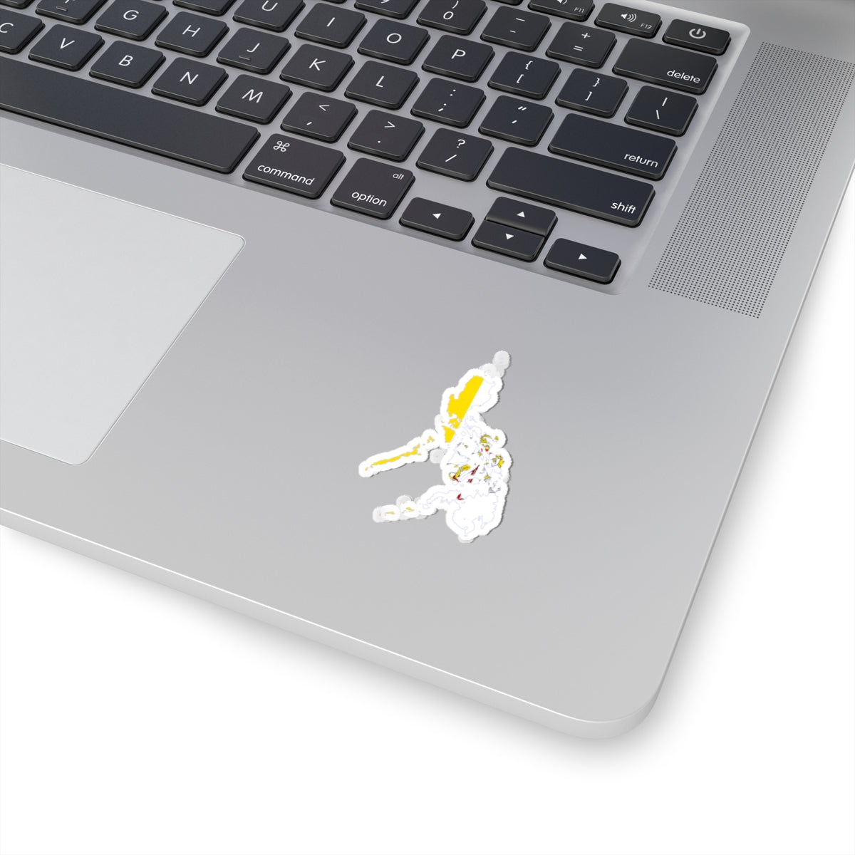 Flag map of Catholic Philippines (Philippines) STICKER Vinyl Kiss-Cut Decal