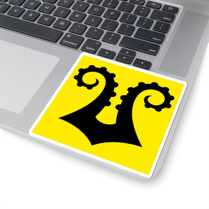 CHE Nossikon Flag (Switzerland) STICKER Vinyl Kiss-Cut Decal