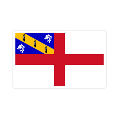 Flag of Herm (United Kingdom) STICKER Vinyl Kiss-Cut Decal