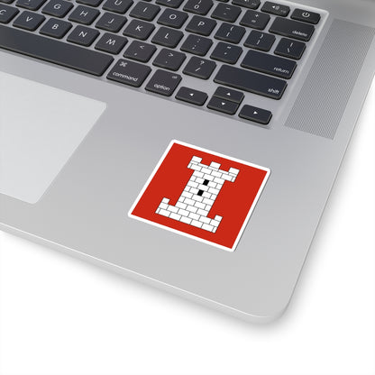 CHE Berg TG Flag (Switzerland) STICKER Vinyl Kiss-Cut Decal