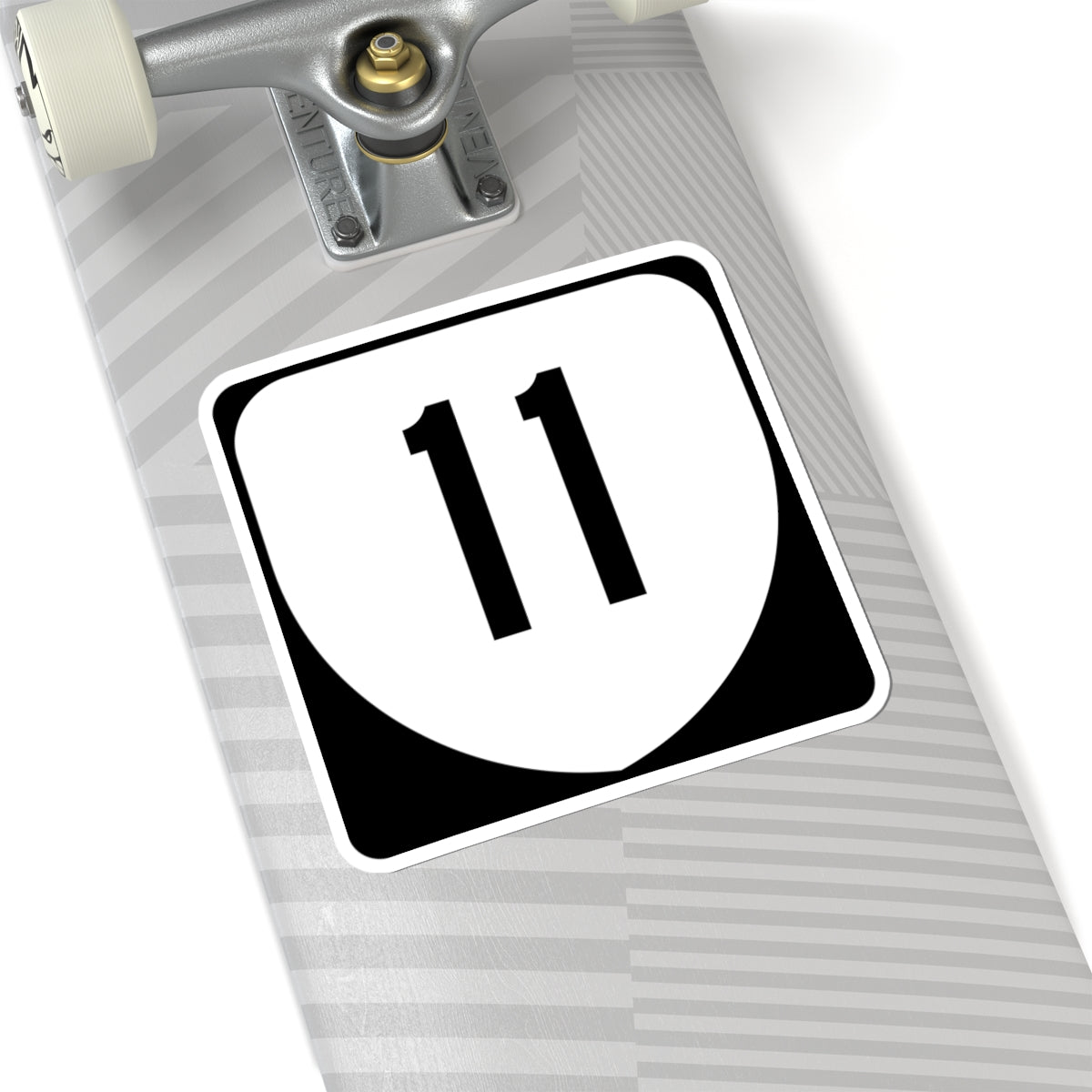Virginia 11 (Virginia) (Road Sign) STICKER Vinyl Kiss-Cut Decal