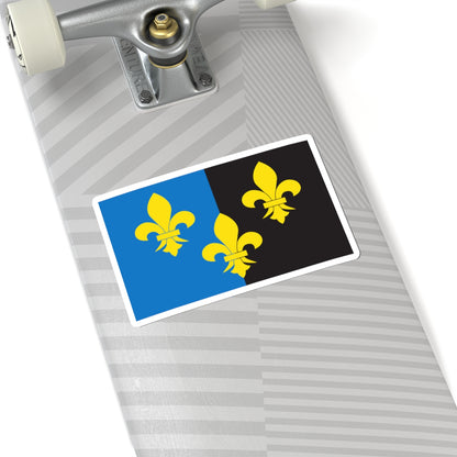 Flag of Monmouthshire (United Kingdom) STICKER Vinyl Kiss-Cut Decal