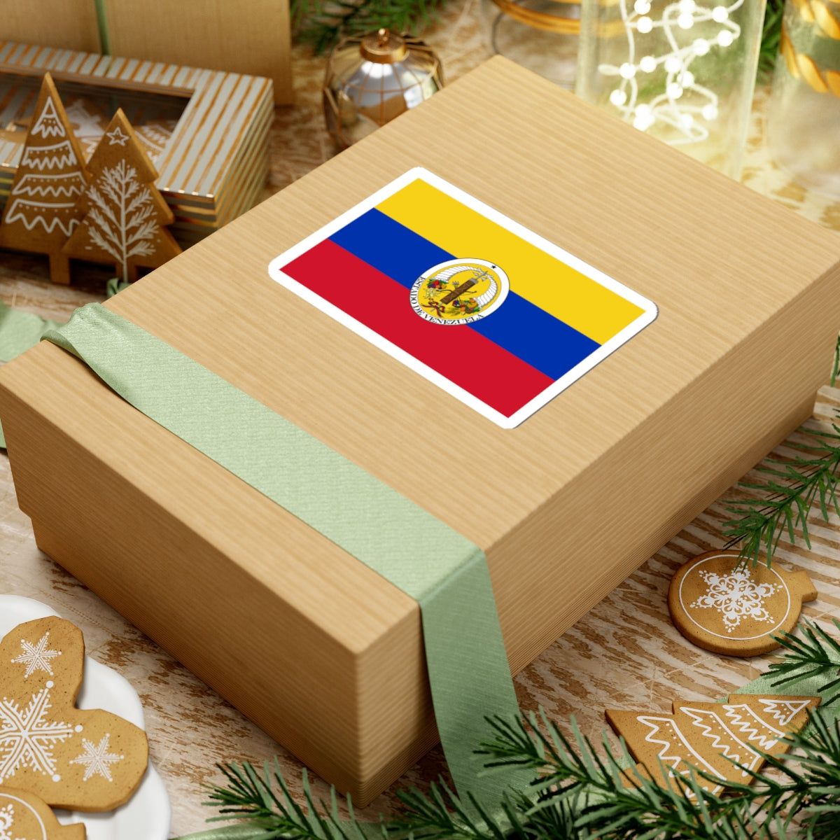 Flag of Venezuela 1830-1836 (Venezuela) STICKER Vinyl Kiss-Cut Decal