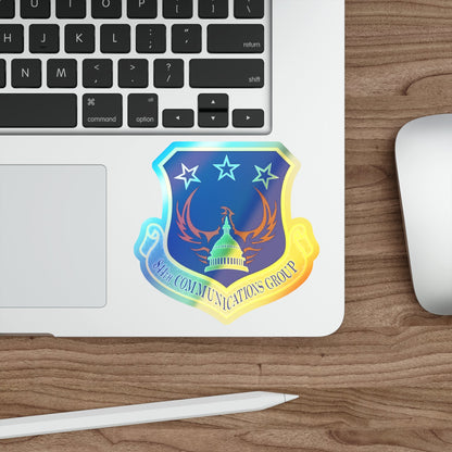 844th Communications Group (U.S. Air Force) Holographic STICKER Die-Cut Vinyl Decal-The Sticker Space