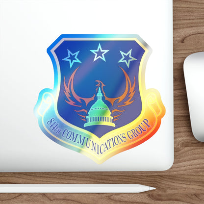 844th Communications Group (U.S. Air Force) Holographic STICKER Die-Cut Vinyl Decal-The Sticker Space