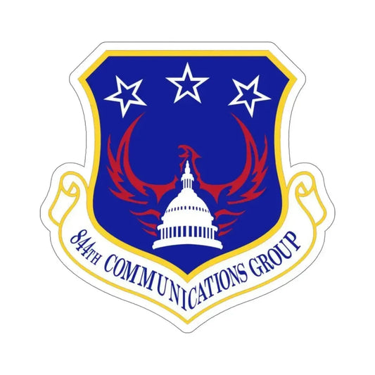 844th Communications Group (U.S. Air Force) STICKER Vinyl Die-Cut Decal 6 Inch - The Sticker Space