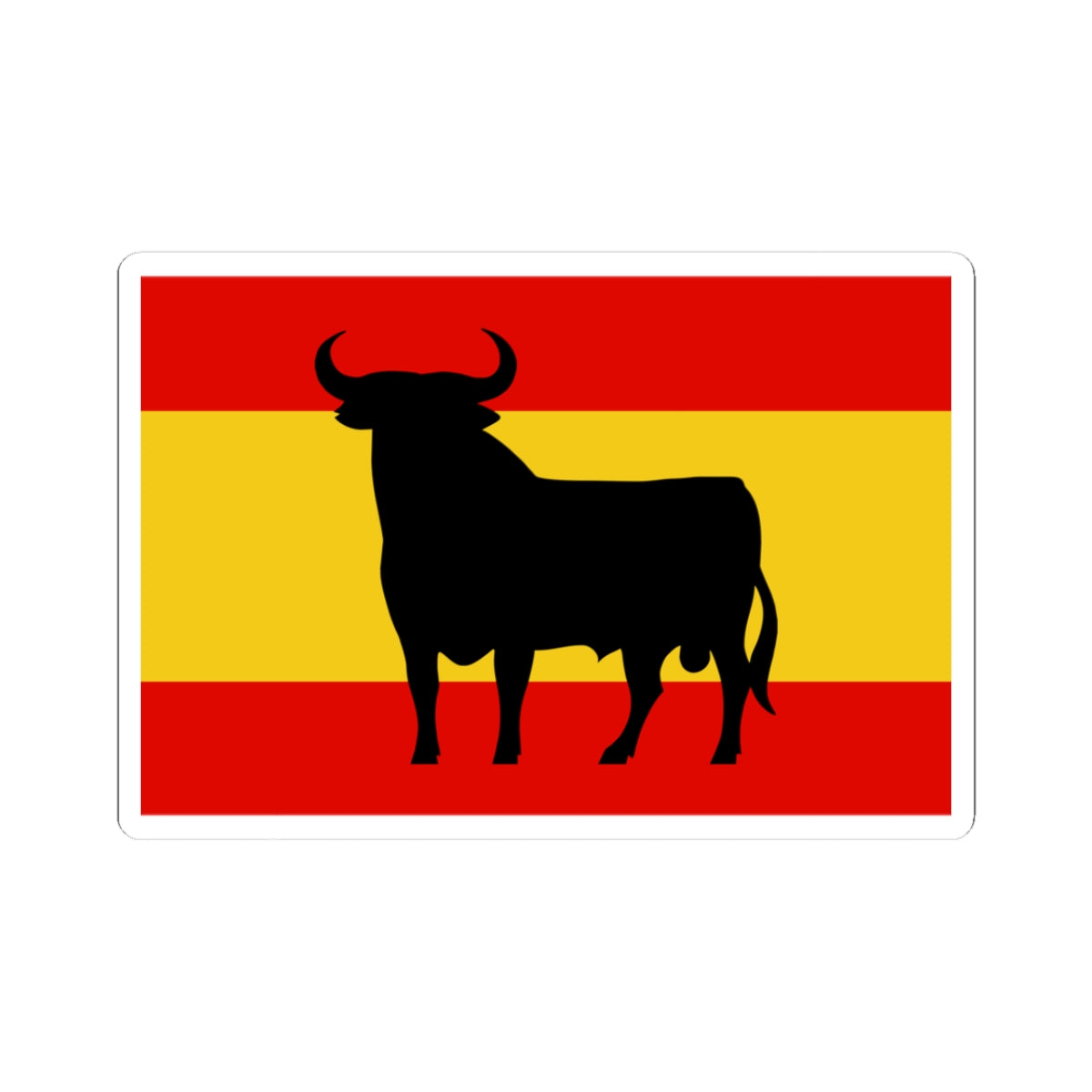 BanderaToro (Spain) STICKER Vinyl Kiss-Cut Decal
