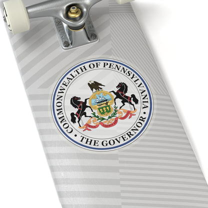 Seal of the Governor of Pennsylvania - STICKER Vinyl Kiss-Cut Decal