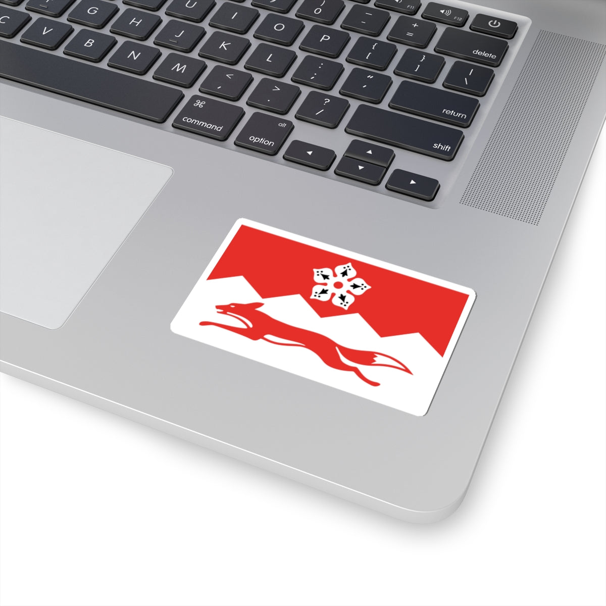 Flag of Leicestershire (England) STICKER Vinyl Kiss-Cut Decal