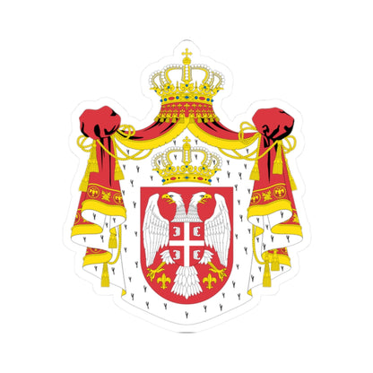 Coat of arms of Serbia (2004-2010) - STICKER Vinyl Kiss-Cut Decal