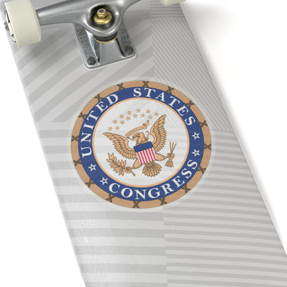 Seal of the United States Congress - STICKER Vinyl Kiss-Cut Decal