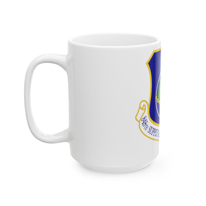 848 Supply Chain Management Group AFMC (U.S. Air Force) White Coffee Mug-The Sticker Space