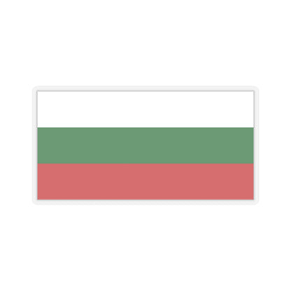 Hybrid flag of Belarus 1918 1991-1995 and 2012- (Belarus) STICKER Vinyl Kiss-Cut Decal