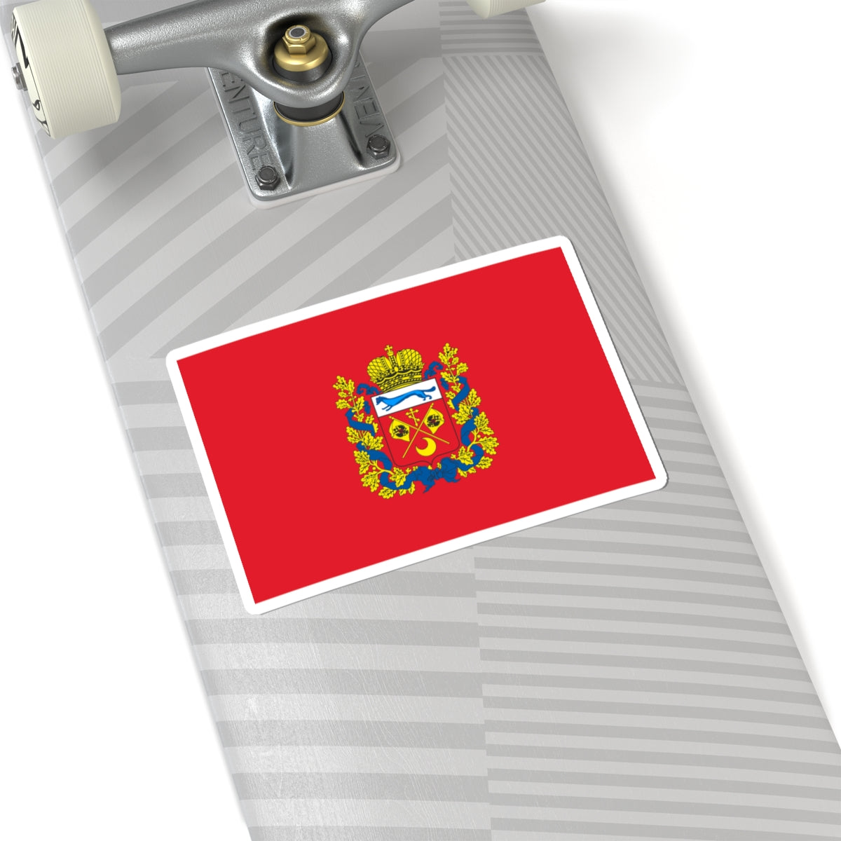 Flag of Orenburg Oblast (Russia) STICKER Vinyl Kiss-Cut Decal