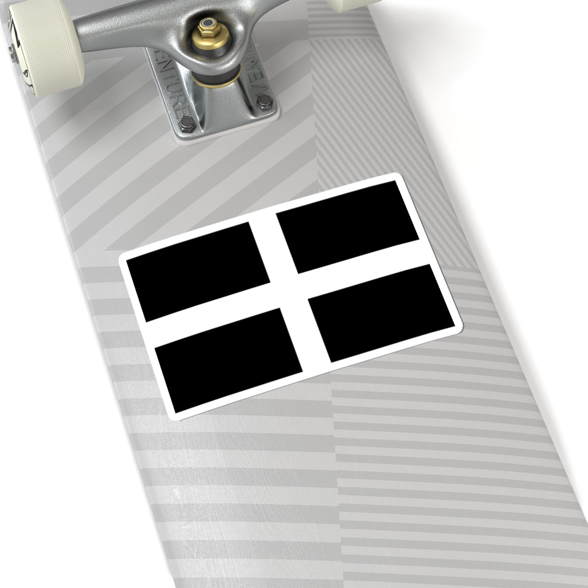 Flag of Cornwall (England) STICKER Vinyl Kiss-Cut Decal