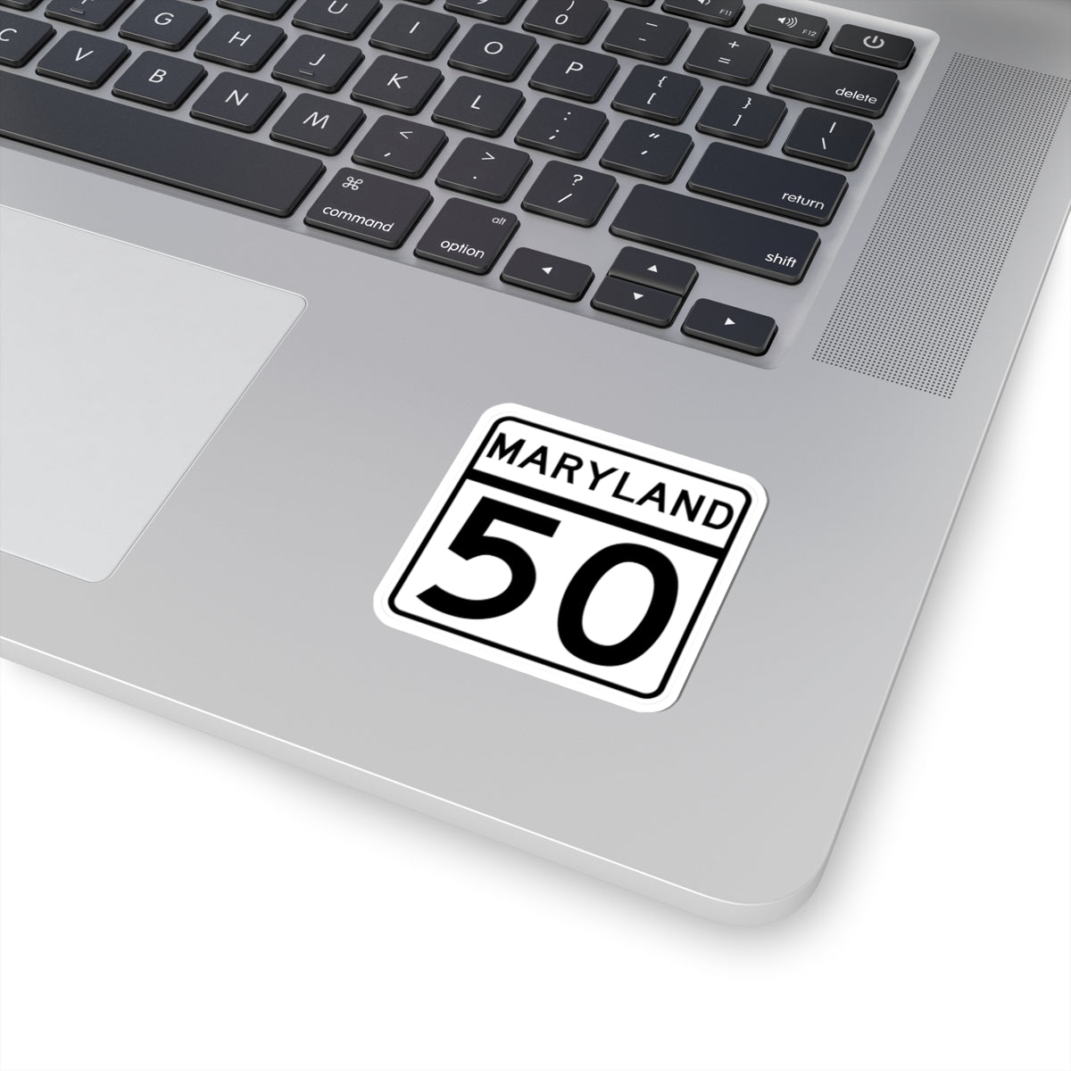 MD Route 50 (Maryland) (Road Sign) STICKER Vinyl Kiss-Cut Decal