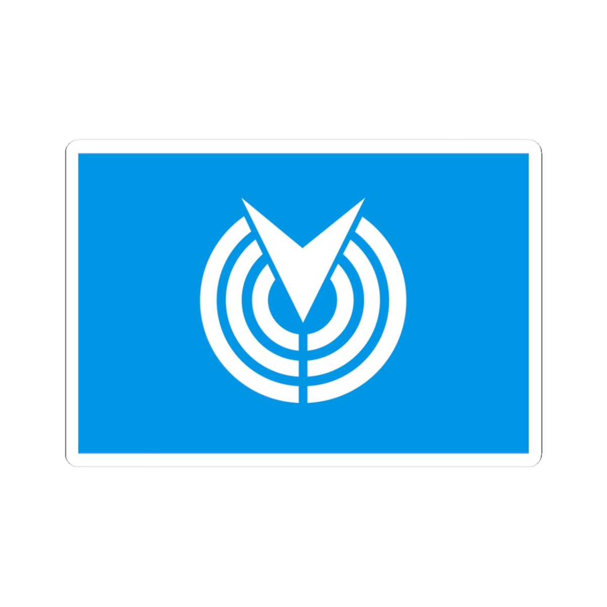 Flag of Minamiizu Shizuoka (Japan) STICKER Vinyl Kiss-Cut Decal
