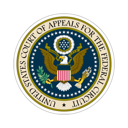 Seal of the United States Court of Appeals for the Federal Circuit - STICKER Vinyl Kiss-Cut Decal