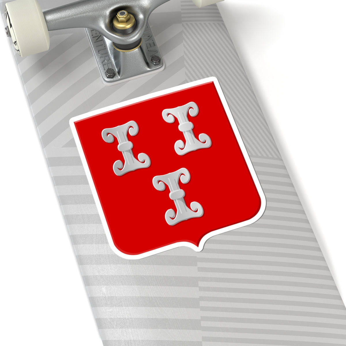 Abcoude Baambrugge wapen (Netherlands) (Coat of Arms) STICKER Vinyl Kiss-Cut Decal