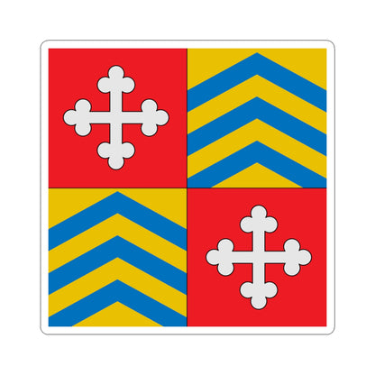 Flag of Jean Cesar Scarcella (Switzerland) STICKER Vinyl Kiss-Cut Decal
