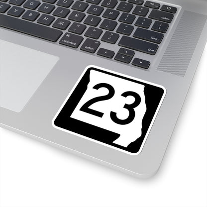 MO-23 (Missouri) (Road Sign) STICKER Vinyl Kiss-Cut Decal