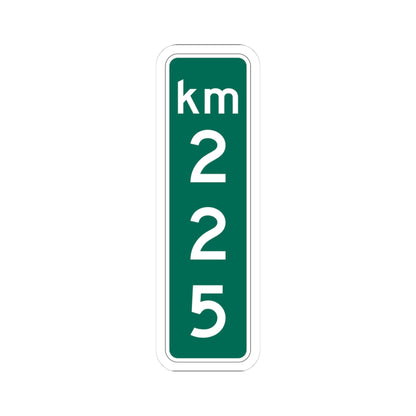 MUTCD-PR D10-3 (Puerto Rico) (Road Sign) STICKER Vinyl Kiss-Cut Decal