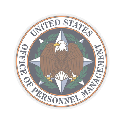 Seal of the United States Office of Personnel Management - STICKER Vinyl Kiss-Cut Decal