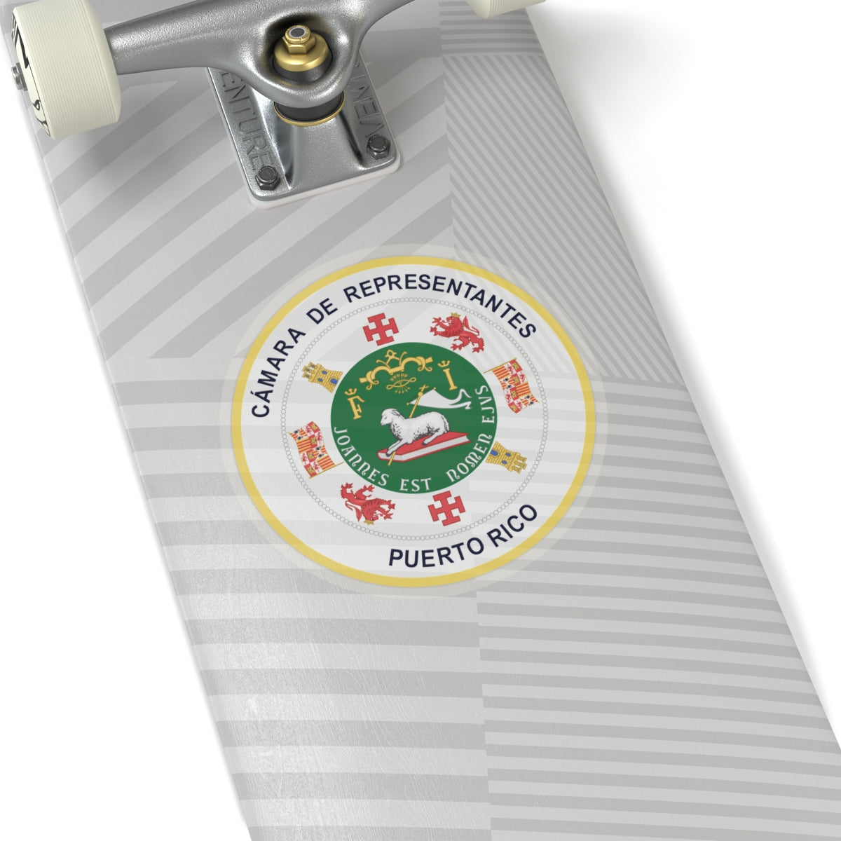 Seal of Puerto Rico House of Representatives - STICKER Vinyl Kiss-Cut Decal